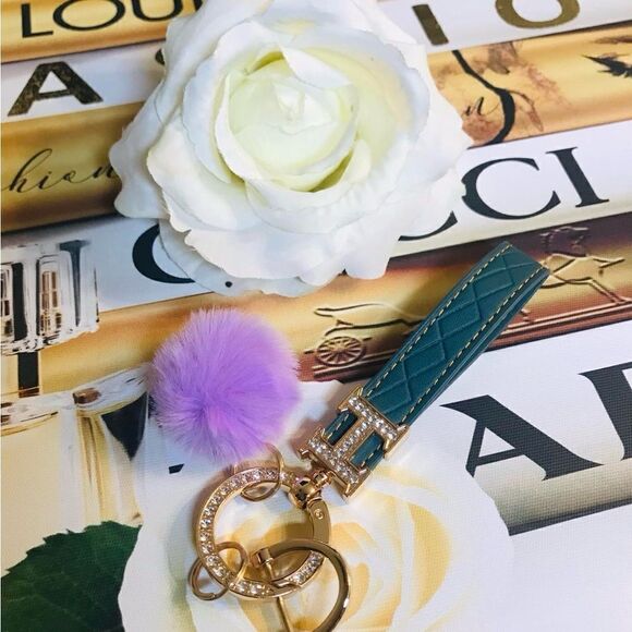 Keychain Luxury Modern Design -BEIGE - Picture 6 of 10